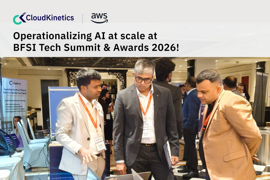 Operationalizing AI at scale at BFSI Tech Summit & Awards 2026!